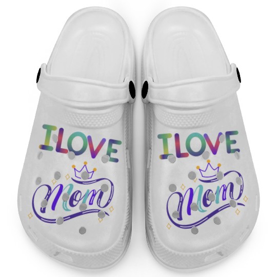 I love you mom Clogs