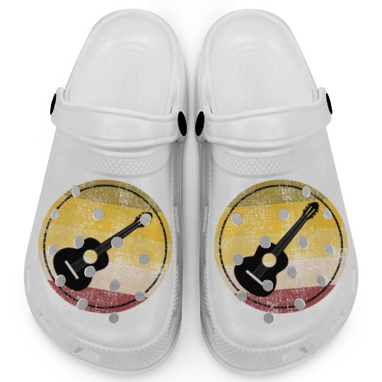Acoustic Guitar Player Music Musician Guitarist Clogs