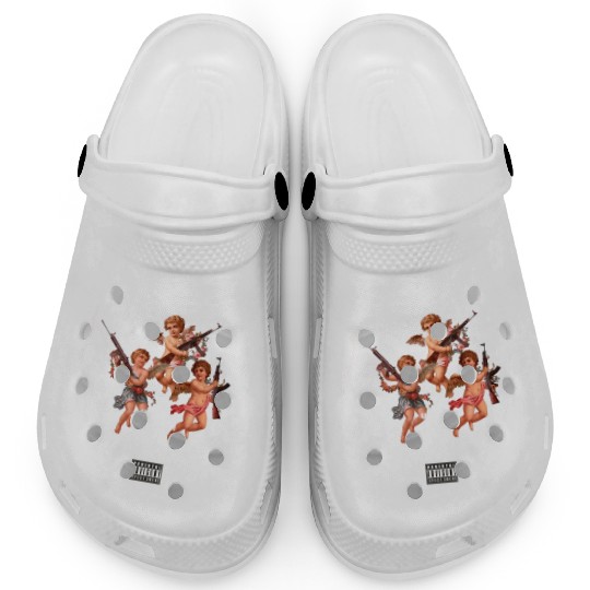 Strapped Angel Babies Clogs