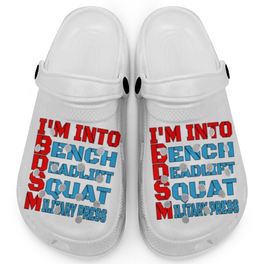 Im Into BDSM Bench Squat Deadlift Military Press14 Clogs