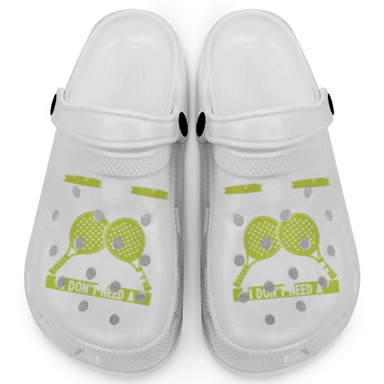 Paddle Tennis Player Match Second Serve Team Clogs