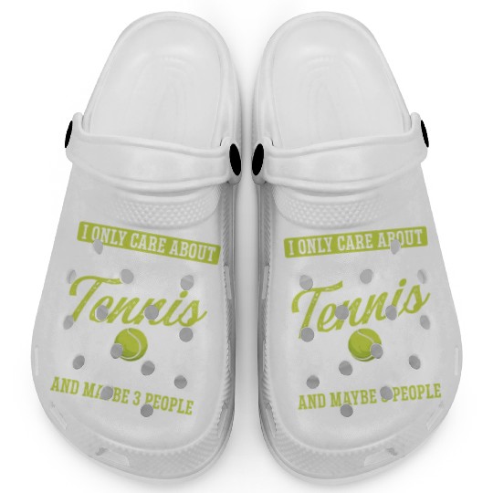 Paddle Tennis Player Match I only care about Clogs