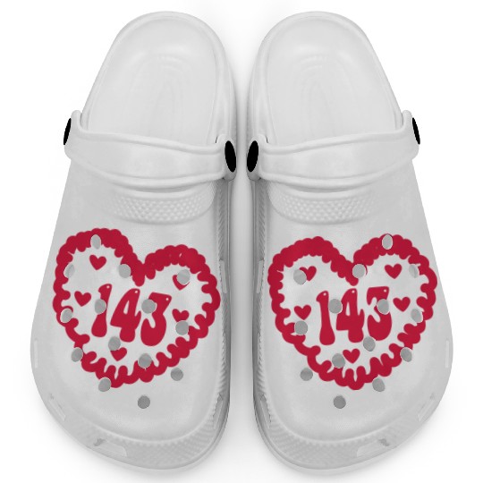 143 I Love You Valentines Day For Her Valentines Clogs