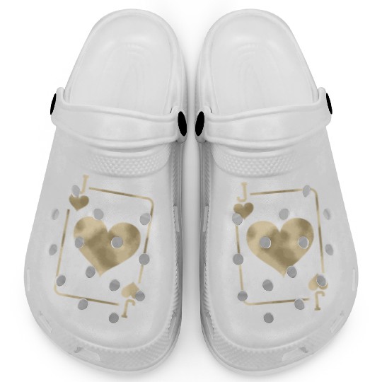 Jack Of Hearts Playing Card Halloween Costume Glam Clogs