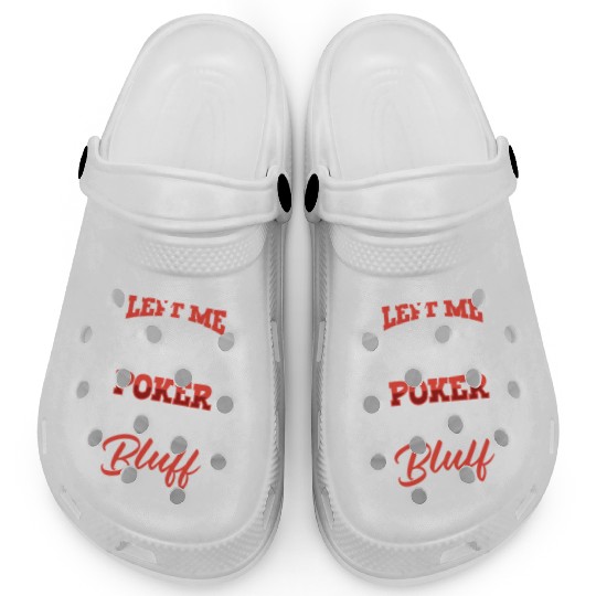 Poker Casino Poker Player Gambling Roulette Gift Clogs