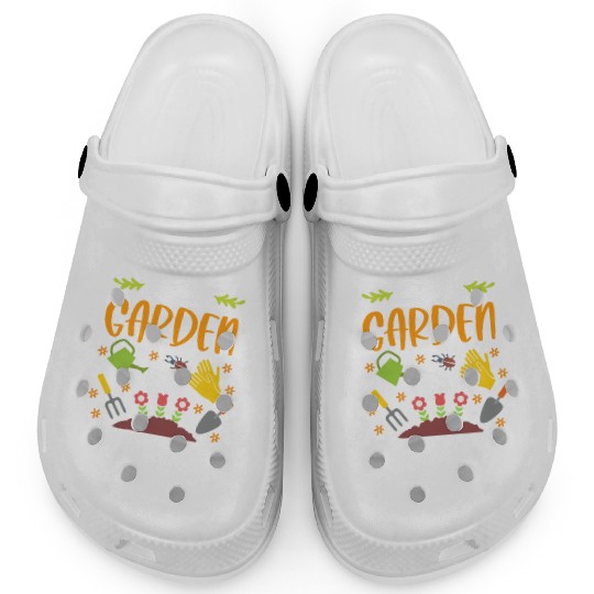 Life's A Garden Dig It Funny Gardening Pun Clogs
