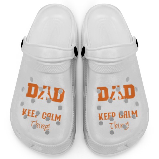 Karate Dad I don't do that Keep Calm thing Clogs