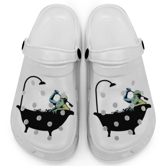Banksy - Grandpa in the bathtub Clogs
