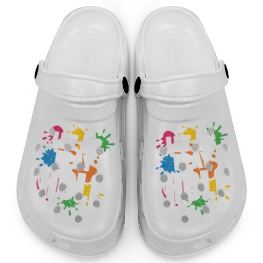 Let Us Play Holi Hindu Buddhist Holi Festival Clogs