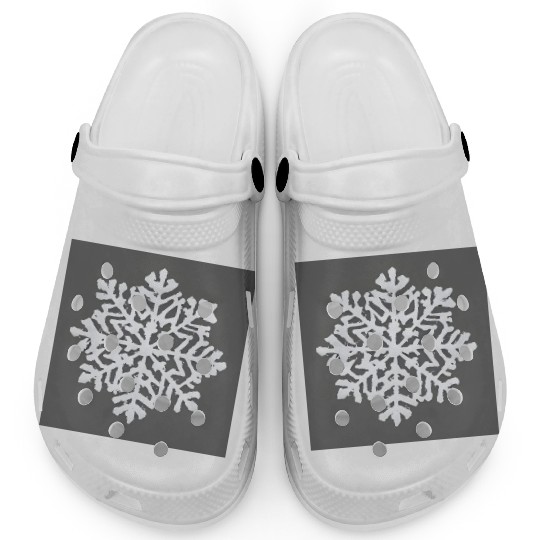 Snowflake portrait Clogs