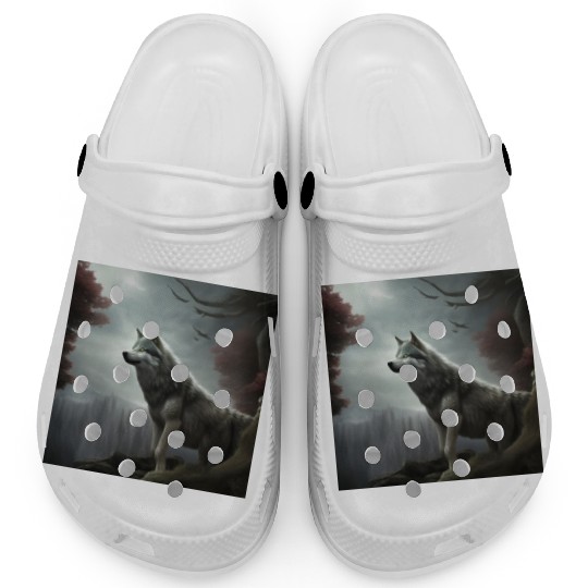 Wolf lovers Clogs