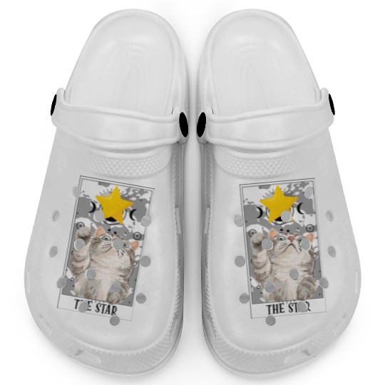 The Star Tarot Card Funny Cat Tarot Card A Tarot Clogs