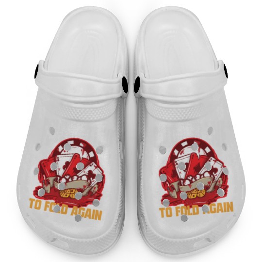 Poker Casino Poker Player Gambling Roulette Gift Clogs