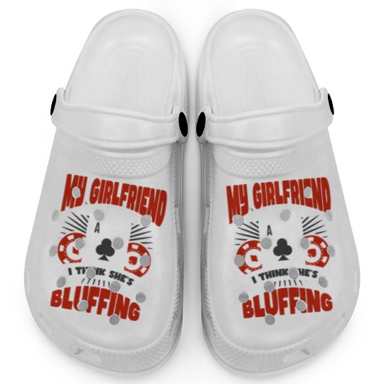 Poker Casino Poker Player Gambling Roulette Gift Clogs