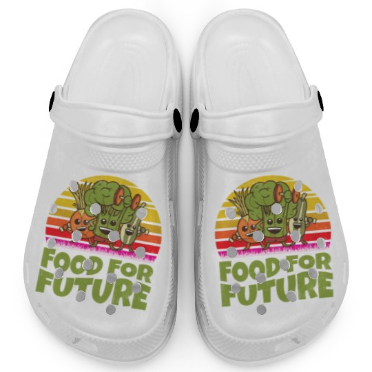 Food for future fruit and vegetable garden Clogs