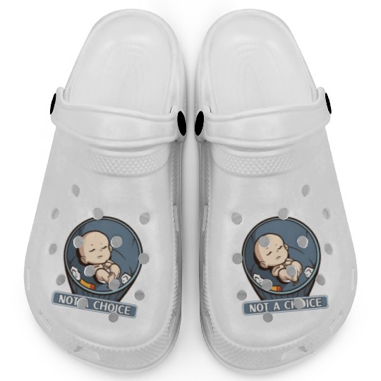 Anti Abortion Conservative Pro Life Sign Gift Clogs