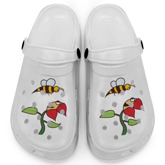 bee flower amazon Clogs