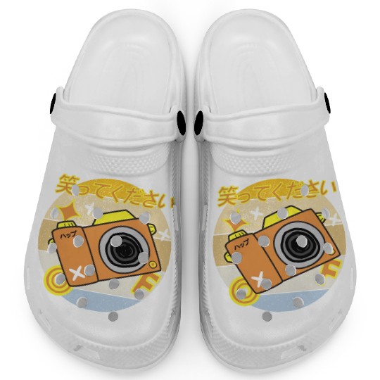 Please smile kawaii Clogs