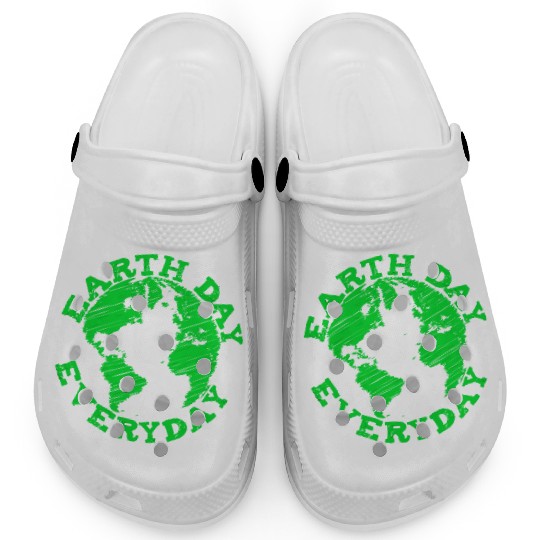 Earth Day Everyday Artitistic Design Save The Plan Clogs