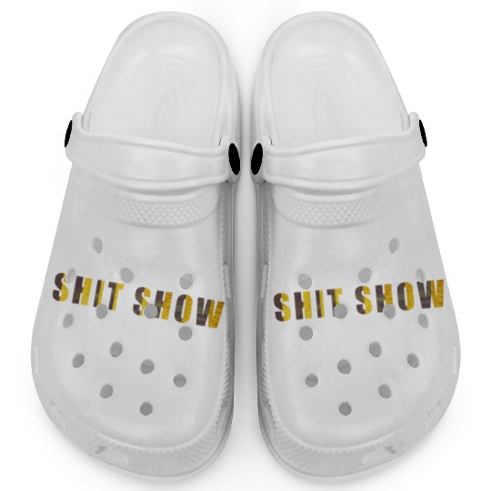 Shit Show Supervisor Funny Mom Boss Manager Clogs