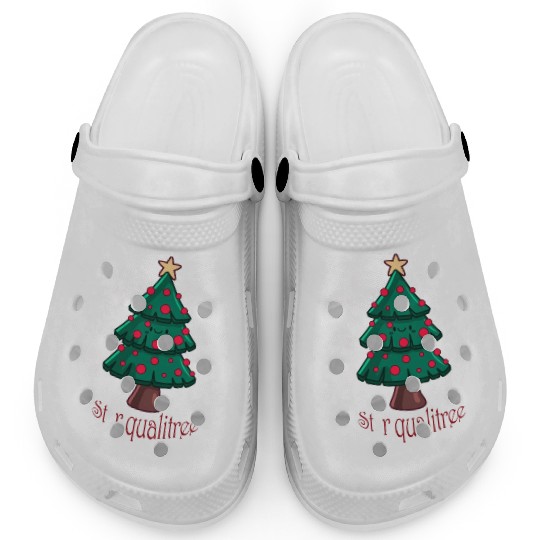 Christmas tree-star qualitree Clogs