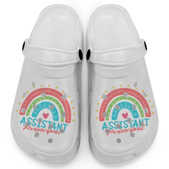 Assistant Principal Back School Teacher Principal Clogs