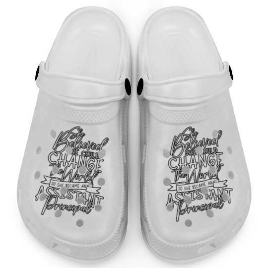 Assistant Principal Back School Teacher Principal Clogs
