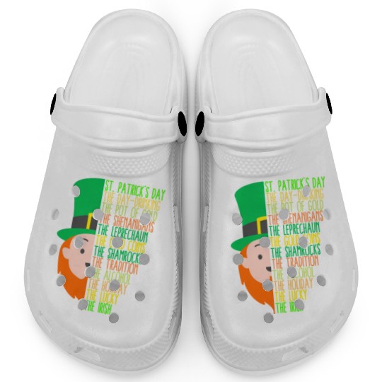 St Patrick's Day Drinking Shenanigans Irish Clogs