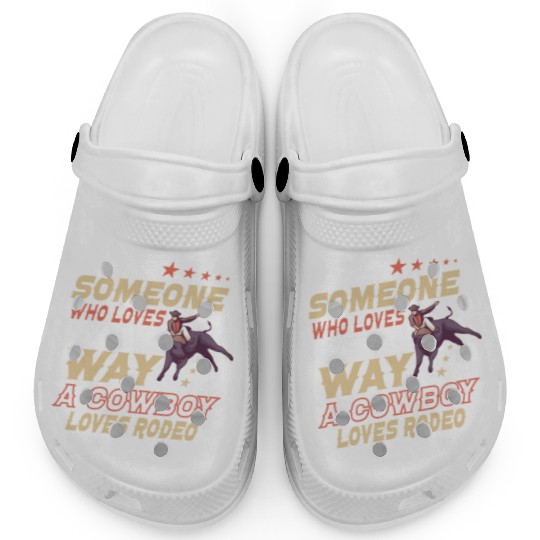 Rodeo Bull Riding Livestock Show Farmer Cattle Clogs