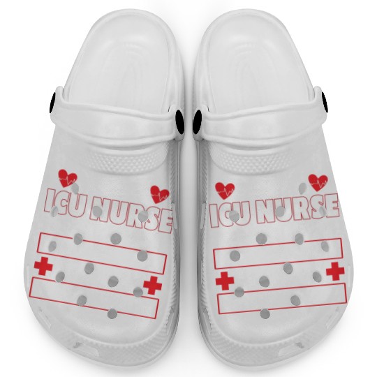 Funny ICU Nurse Clogs
