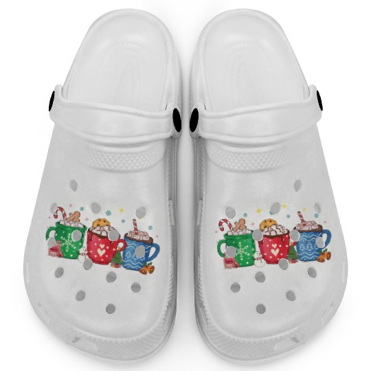Christmas Hot Chocolate Peppermint Mocha Clogs