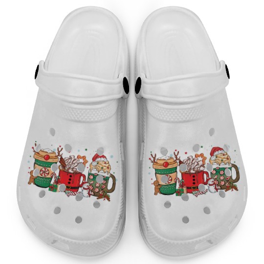 Christmas Hot Chocolate Cup Clogs