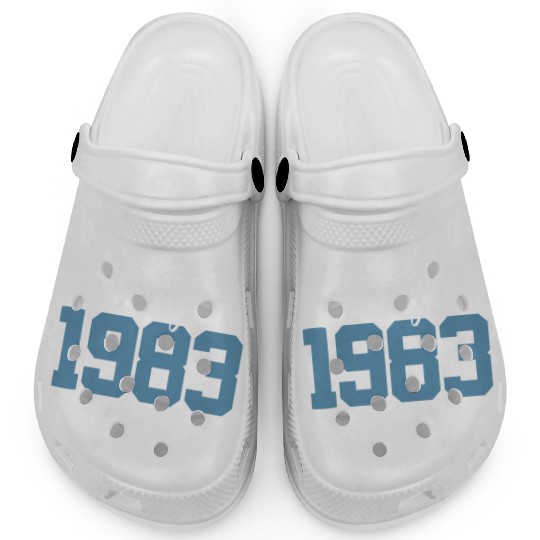 40 Years Vintage 1983 Retro 40th Birthday Clogs