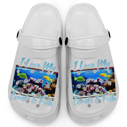 Saltwater aquarium coral fish Clogs