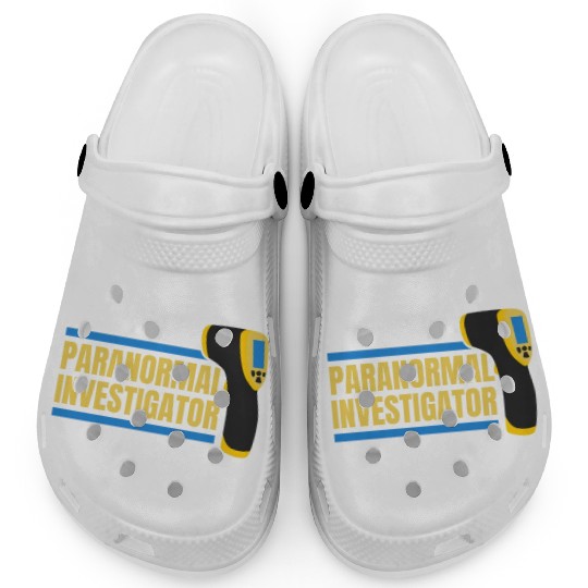 Ghost Hunting Paranormal Investigator Clogs