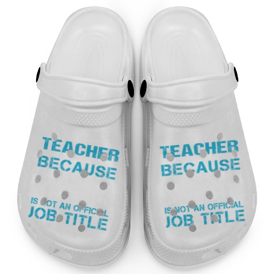 Economics Teacher Clogs - Freaking Awesome Gift