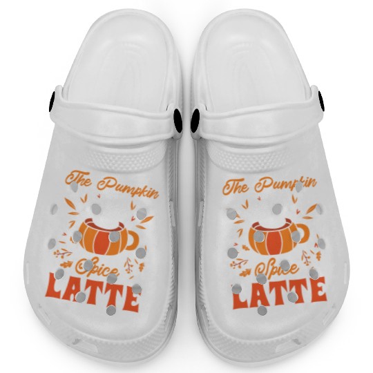 Pumpkin Spice Latte Halloween Coffee Lover Tarot Clogs