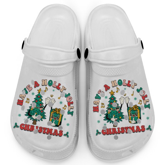 have a holly jolly christmas Clogs