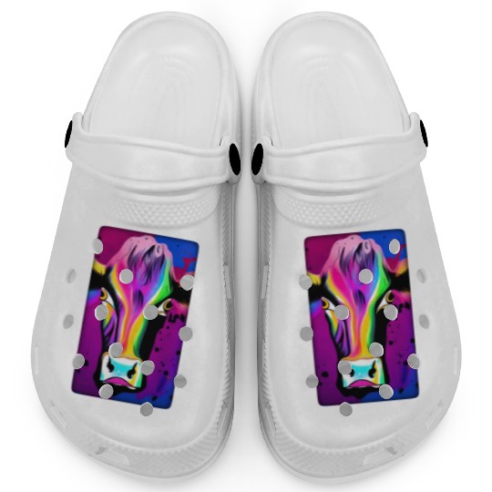 Illustration, Cattle, digital painting Clogs