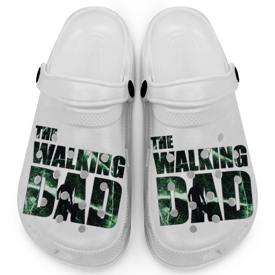 The Walking Dad deep green Clogs