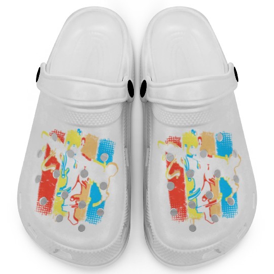 Retro Karate - Kickboxer - Fight Club Martial Arts Clogs