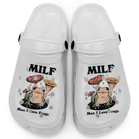 milf man i love frogs Clogs