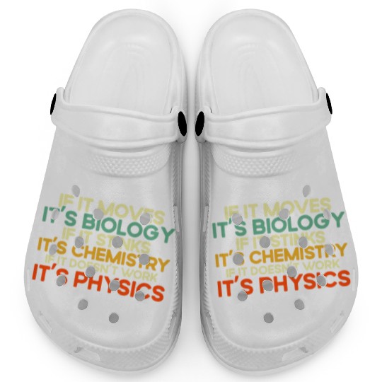 Chemistry Gift Scientists Chemist Clogs
