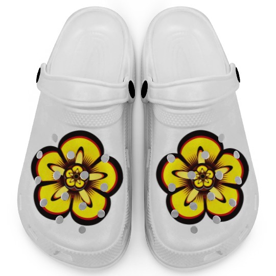 Lily Flower For family and friends Clogs
