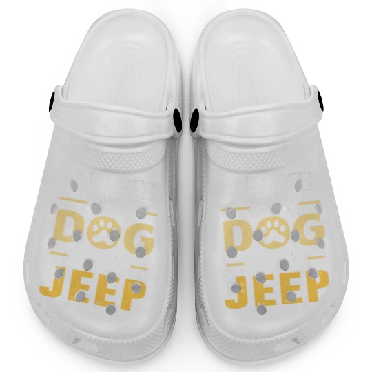 Dog Jeep Lover- For Men- For Women Clogs