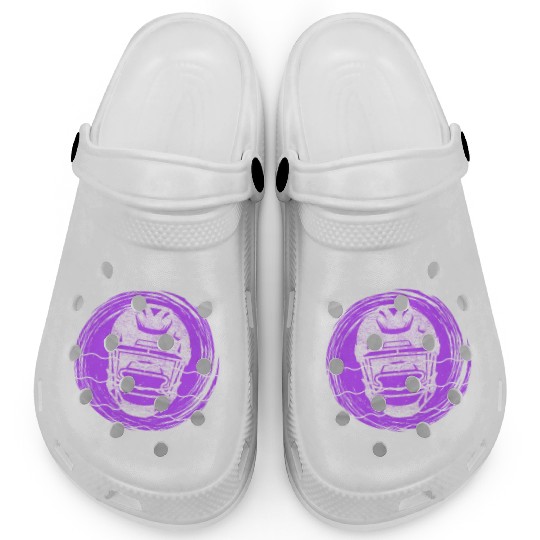 Ride And Shine American Football Men Women Vintage Clogs