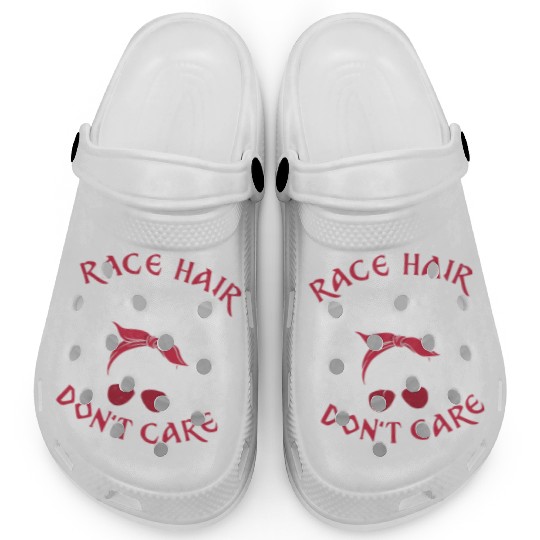 Drag Racing Race Car Girl Race Clogs