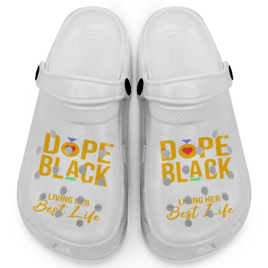 elementary teacher Afro Pride Clogs