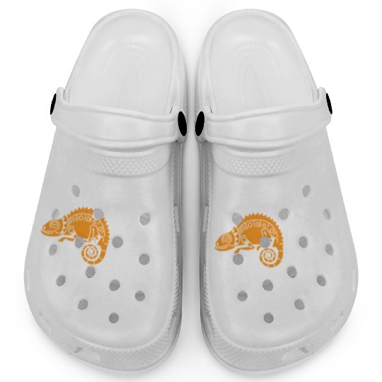 Funny Chameleon Lover Saying Clogs