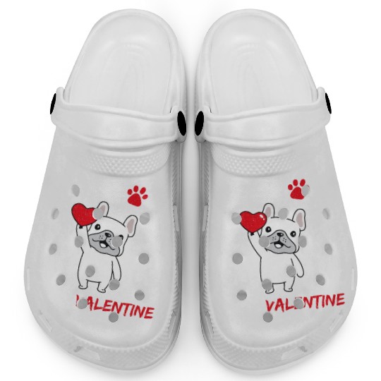 My Dog Is My Valentine Clogs